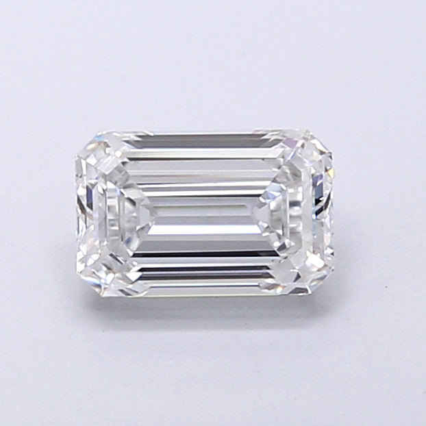 0.96 Carat Emerald Shaped, Very Good Cut, E Color, VS1 Clarity, IGI Certified Lab Grown Diamond