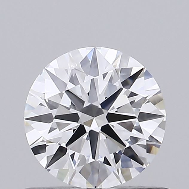 0.53 Carat Round Shaped, Ideal Cut, D Color, VVS2 Clarity, IGI Certified Lab Grown Diamond