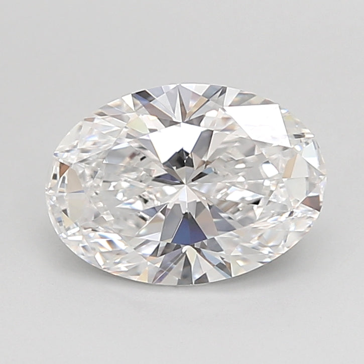 1.53 Carat Oval Shaped, Ideal Cut, D Color, VVS1 Clarity, IGI Certified Lab Grown Diamond