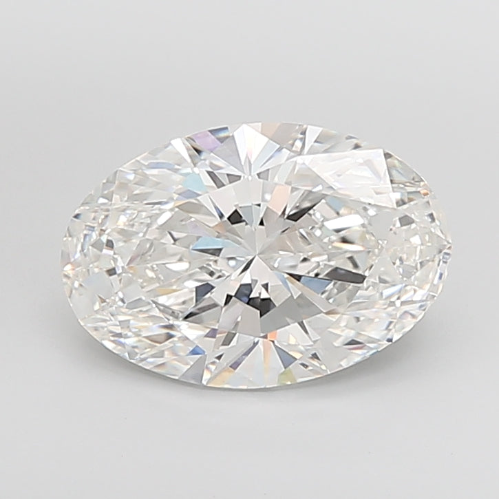 7.05 Carat Oval Shaped, Ideal Cut, F Color, VVS2 Clarity, IGI Certified Lab Grown Diamond