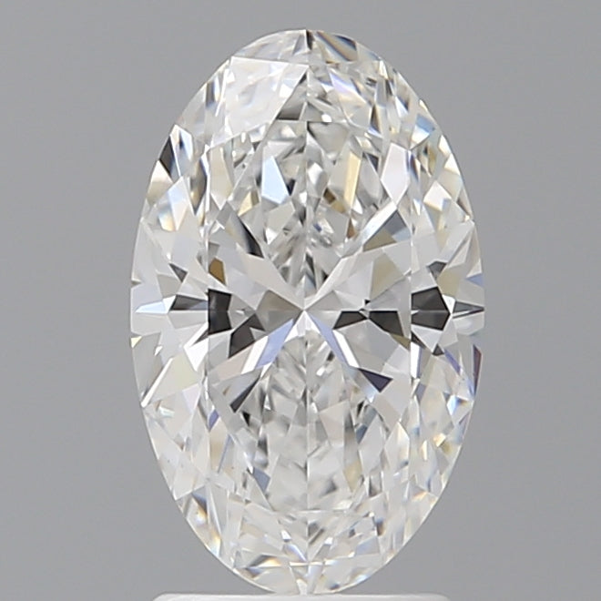 2.05 Carat Oval Shaped, Ideal Cut, E Color, VVS2 Clarity, IGI Certified Lab Grown Diamond