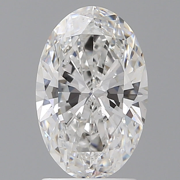2.05 Carat Oval Shaped, Ideal Cut, E Color, VS2 Clarity, IGI Certified Lab Grown Diamond