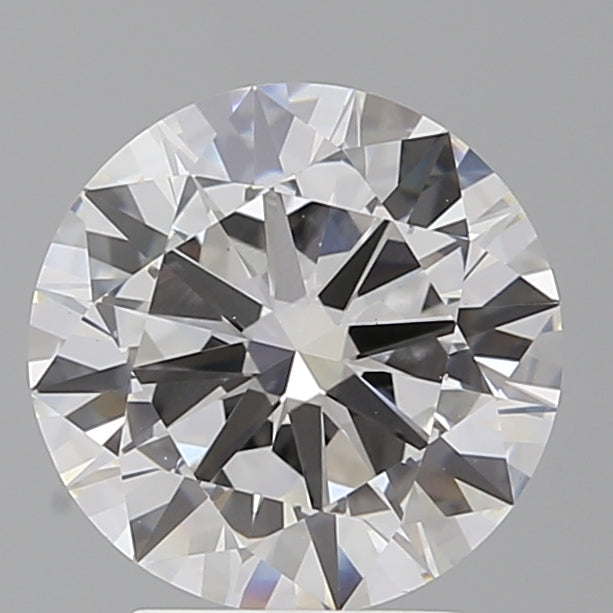 3.05 Carat Round Shaped, Excellent Cut, E Color, VVS2 Clarity, IGI Certified Lab Grown Diamond
