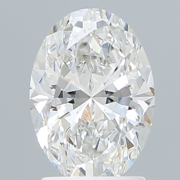 2.06 Carat Oval Shaped, Excellent Cut, D Color, VVS2 Clarity, IGI Certified Lab Grown Diamond