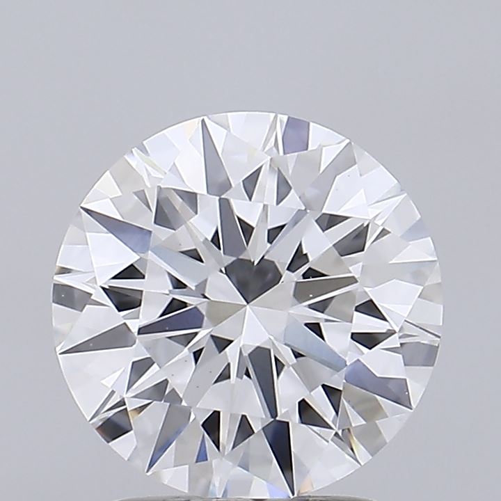 2.09 Carat Round Shaped, Ideal Cut, E Color, VVS1 Clarity, IGI Certified Lab Grown Diamond