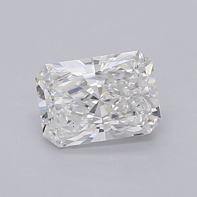 1.04 Carat Radiant Shaped, Ideal Cut, E Color, VS1 Clarity, IGI Certified Lab Grown Diamond
