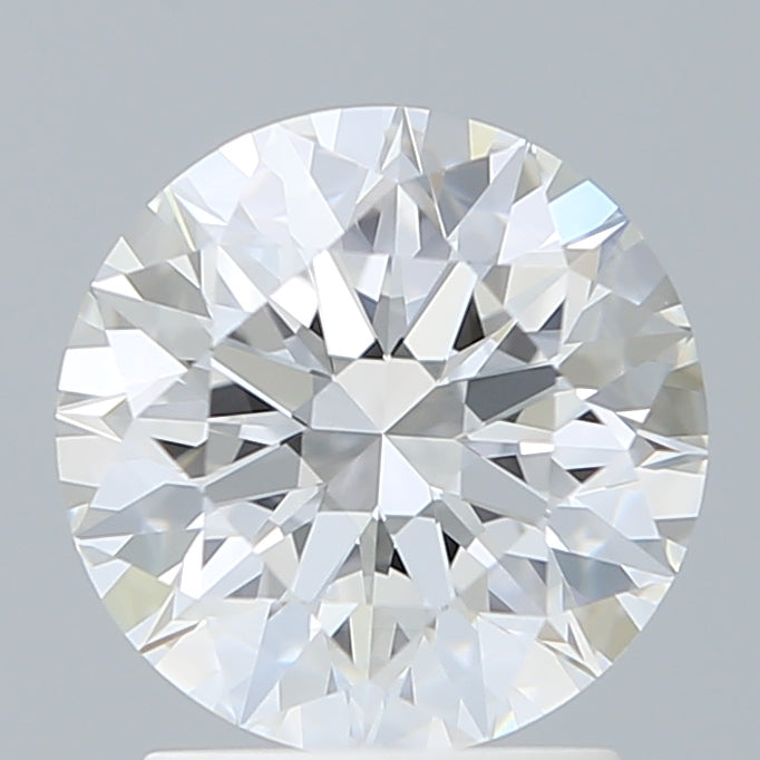 2.10 Carat Round Shaped, Excellent Cut, D Color, VVS2 Clarity, IGI Certified Lab Grown Diamond