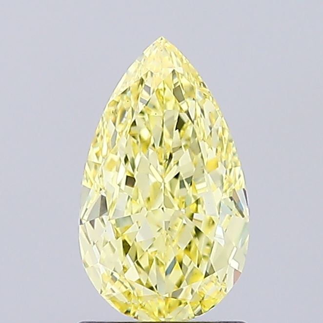 1.25 Carat Pear Shaped, Excellent Cut, VS1 Clarity, IGI Certified Lab Grown Diamond