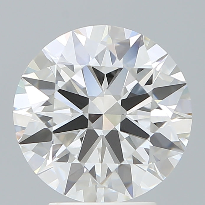 3.57 Carat Round Shaped, Ideal Cut, F Color, VVS2 Clarity, IGI Certified Lab Grown Diamond