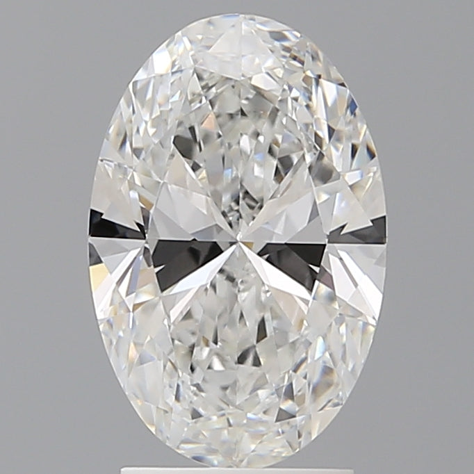 2.59 Carat Oval Shaped, Ideal Cut, E Color, VVS2 Clarity, IGI Certified Lab Grown Diamond