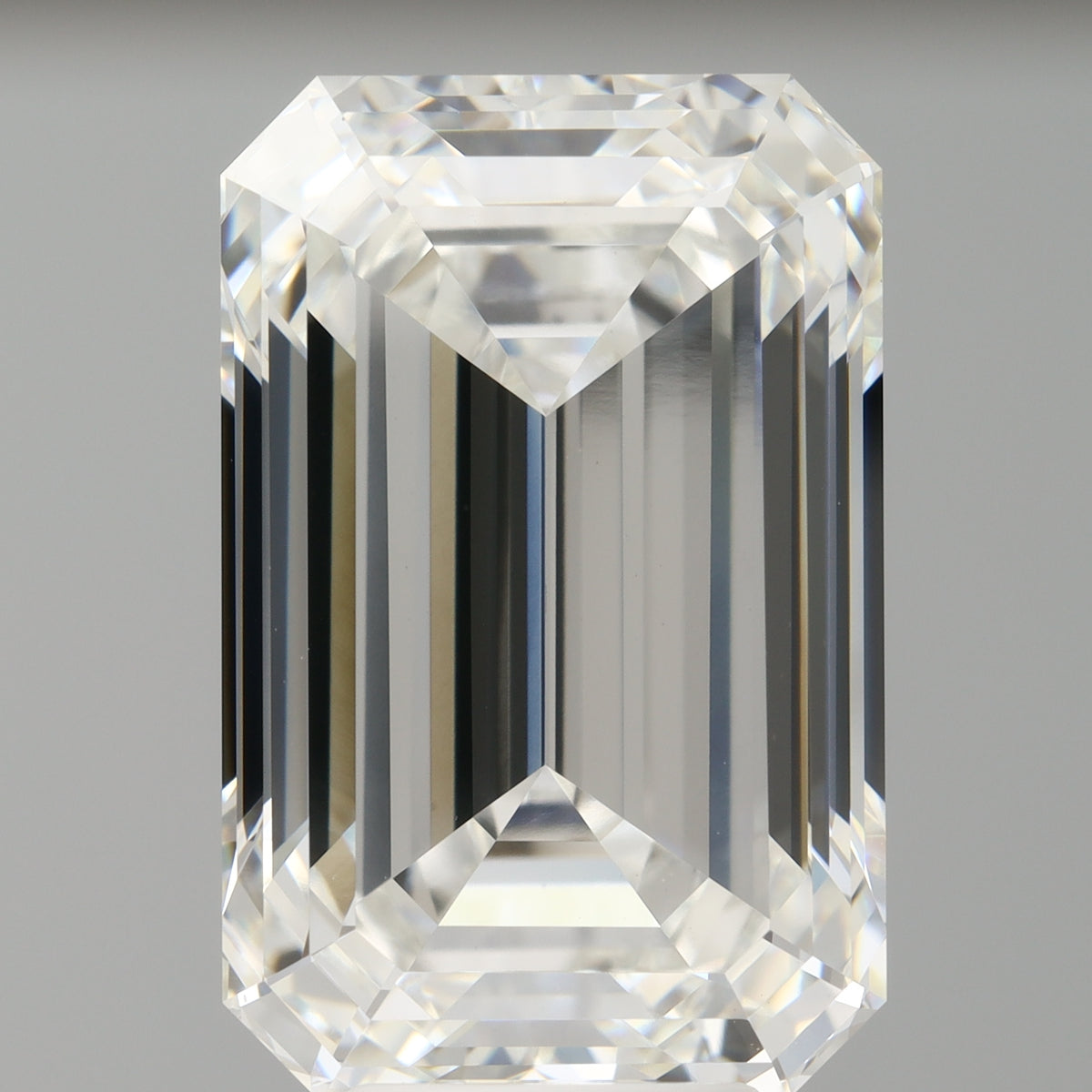 8.04 Carat Emerald Shaped, Ideal Cut, F Color, VVS2 Clarity, IGI Certified Lab Grown Diamond
