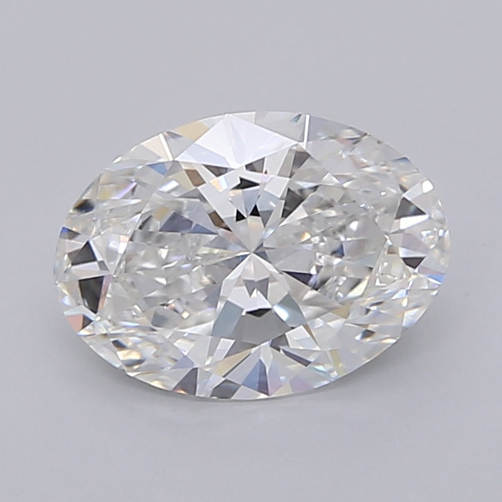 2.01 Carat Oval Shaped, Ideal Cut, E Color, VVS2 Clarity, IGI Certified Lab Grown Diamond