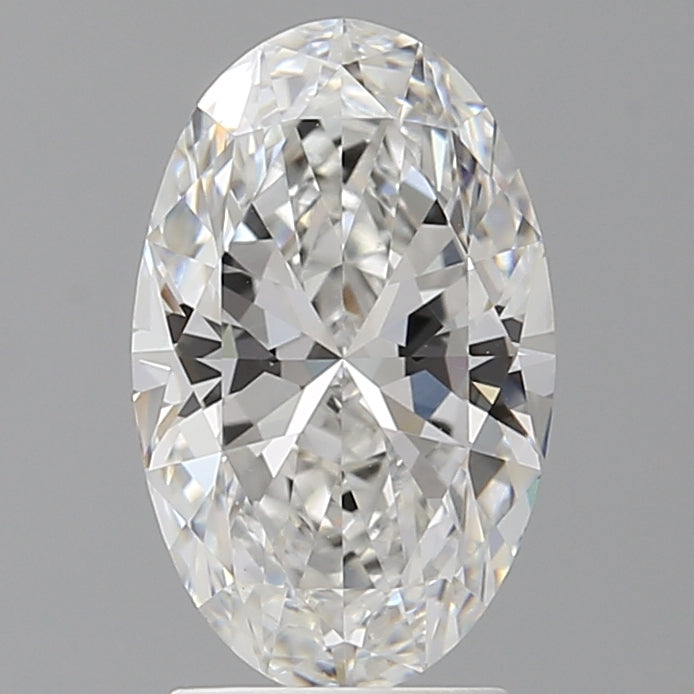 2.60 Carat Oval Shaped, Ideal Cut, E Color, VVS2 Clarity, IGI Certified Lab Grown Diamond