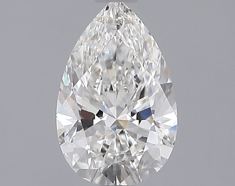 1.29 Carat Pear Shaped, Ideal Cut, F Color, VVS1 Clarity, IGI Certified Lab Grown Diamond
