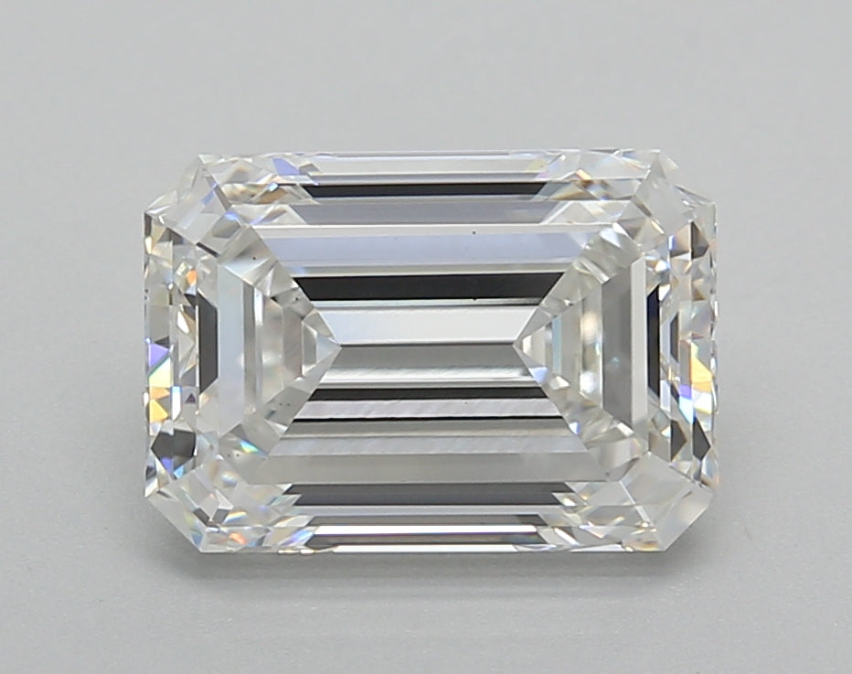 3.02 Carat Emerald Shaped, Very Good Cut, E Color, VS1 Clarity, IGI Certified Lab Grown Diamond