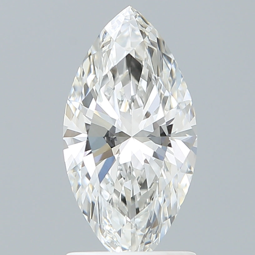 1.50 Carat Marquise Shaped, Ideal Cut, F Color, VVS2 Clarity, IGI Certified Lab Grown Diamond
