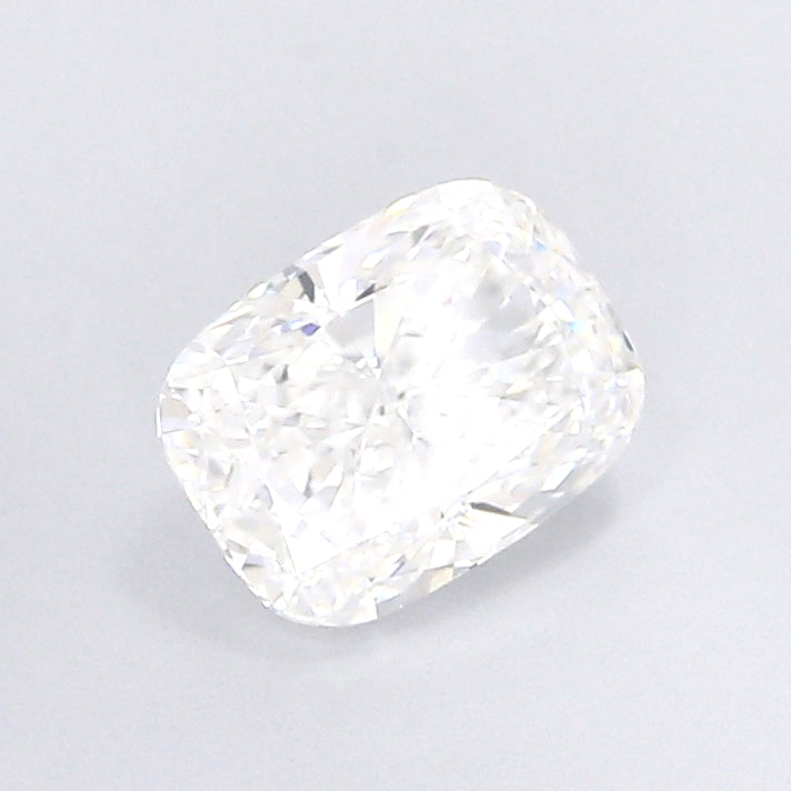 1.55 Carat Cushion Shaped, Very Good Cut, D Color, VVS2 Clarity, IGI Certified Lab Grown Diamond