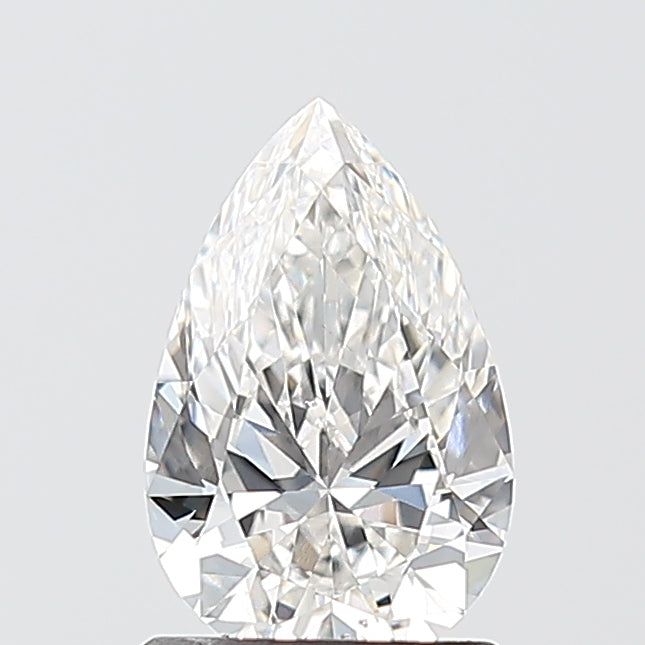 1.03 Carat Pear Shaped, Ideal Cut, E Color, VS2 Clarity, IGI Certified Lab Grown Diamond