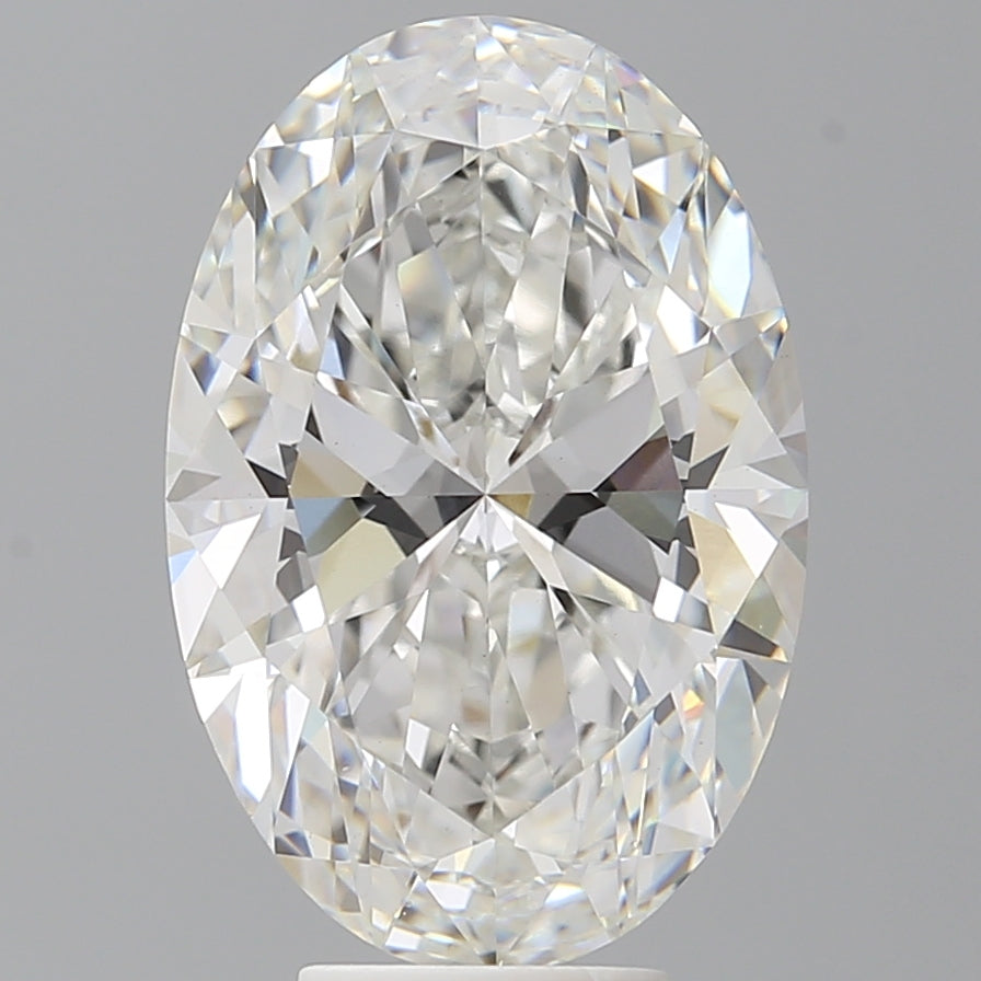 6.58 Carat Oval Shaped, Ideal Cut, E Color, VVS2 Clarity, IGI Certified Lab Grown Diamond