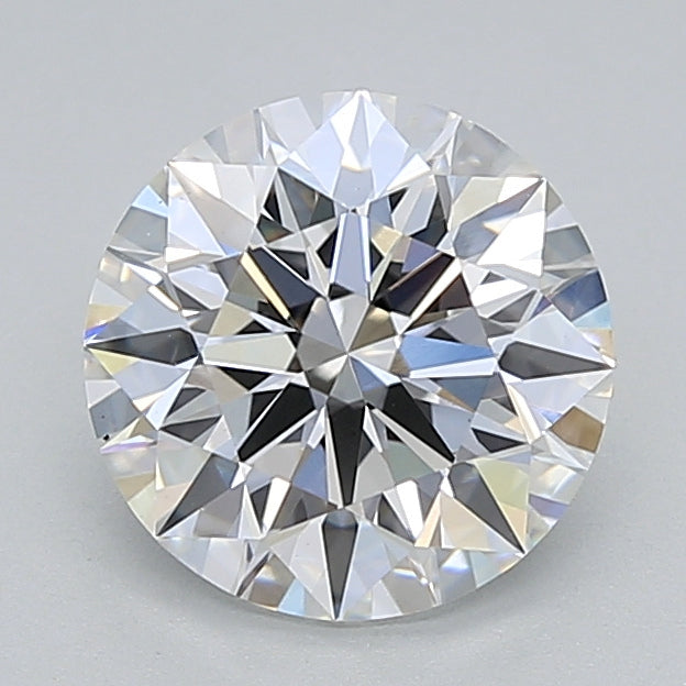 1.53 Carat Round Shaped, Ideal Cut, D Color, VS1 Clarity, IGI Certified Lab Grown Diamond
