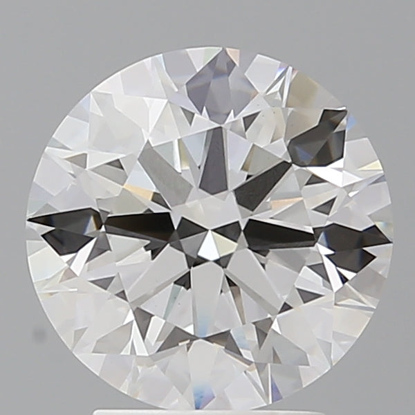 3.09 Carat Round Shaped, Ideal Cut, F Color, VVS2 Clarity, IGI Certified Lab Grown Diamond