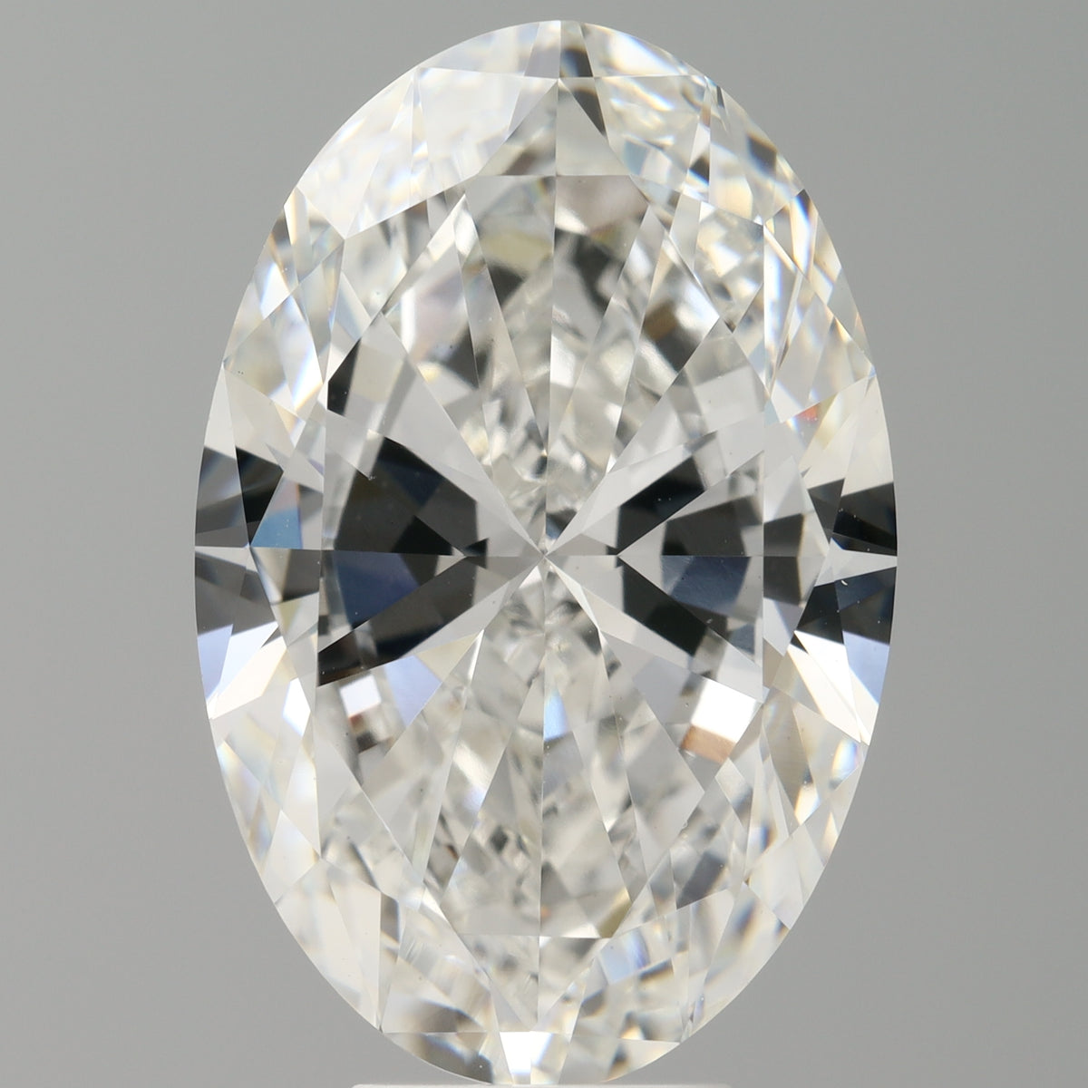 8.01 Carat Oval Shaped, Excellent Cut, F Color, VVS2 Clarity, IGI Certified Lab Grown Diamond