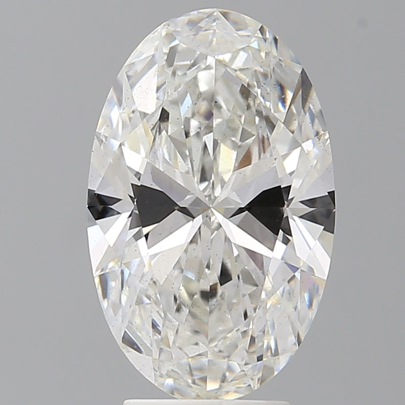 4.09 Carat Oval Shaped, Ideal Cut, E Color, VS2 Clarity, IGI Certified Lab Grown Diamond