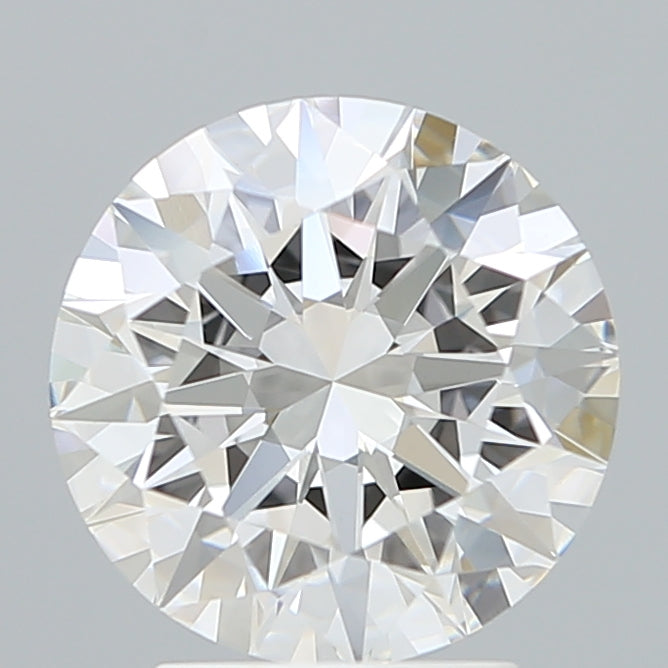 3.09 Carat Round Shaped, Excellent Cut, E Color, VVS2 Clarity, IGI Certified Lab Grown Diamond