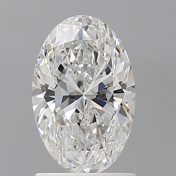 1.50 Carat Oval Shaped, Ideal Cut, E Color, VVS2 Clarity, IGI Certified Lab Grown Diamond