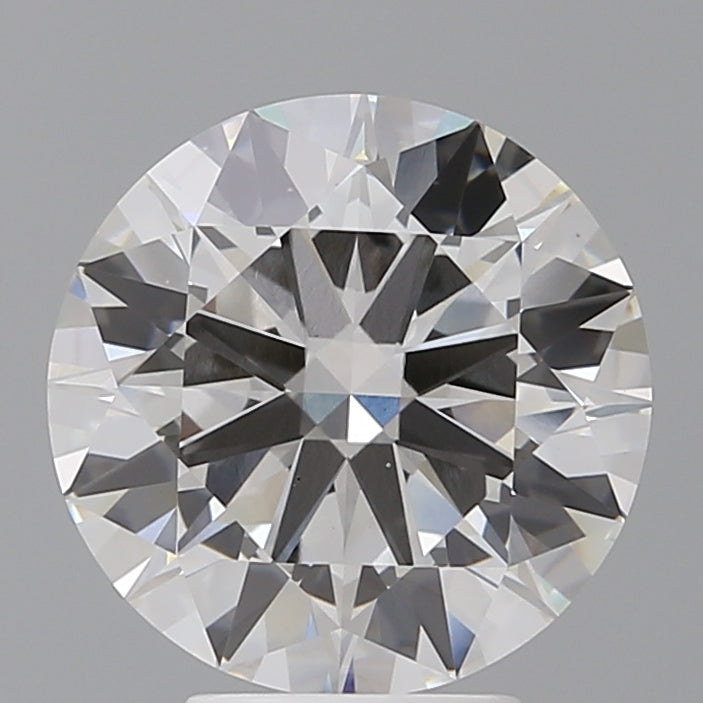 4.54 Carat Round Shaped, Ideal Cut, F Color, VVS2 Clarity, IGI Certified Lab Grown Diamond