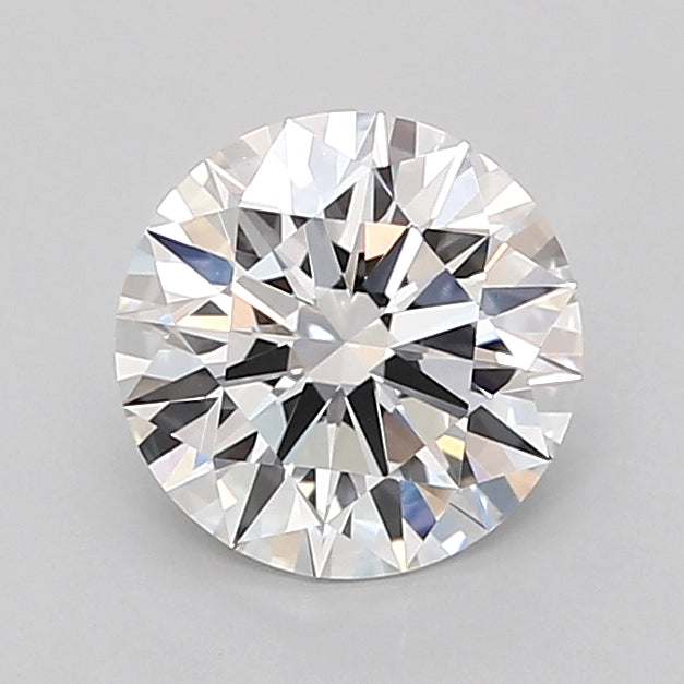 1.55 Carat Round Shaped, Ideal Cut, D Color, VVS2 Clarity, IGI Certified Lab Grown Diamond