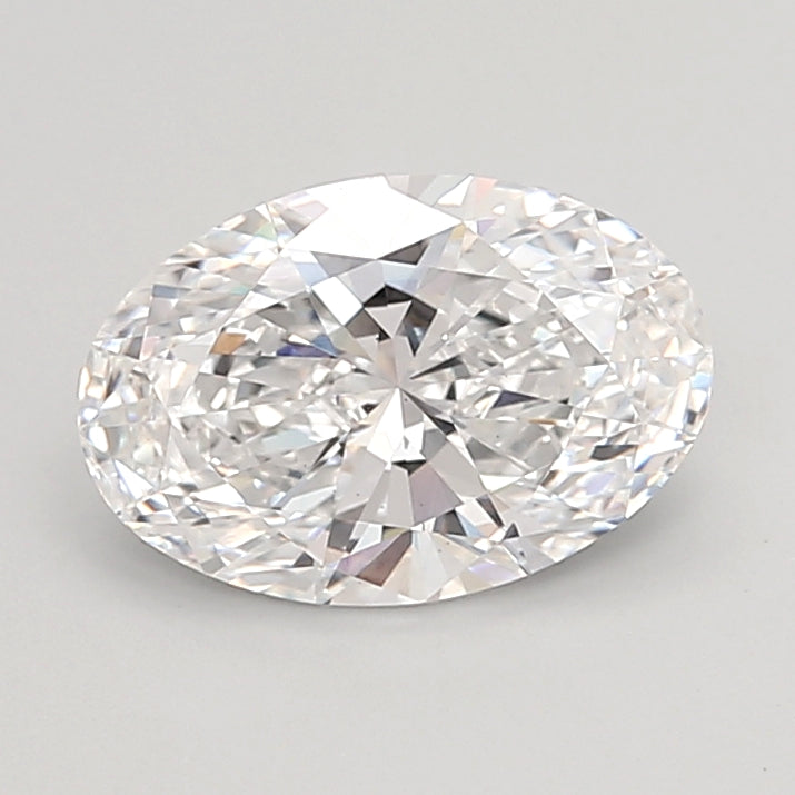 4.06 Carat Oval Shaped, Excellent Cut, D Color, VS1 Clarity, IGI Certified Lab Grown Diamond