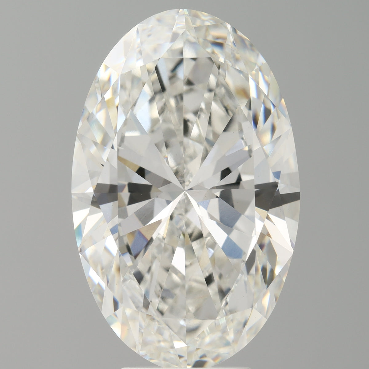 7.03 Carat Oval Shaped, Ideal Cut, F Color, VVS2 Clarity, IGI Certified Lab Grown Diamond