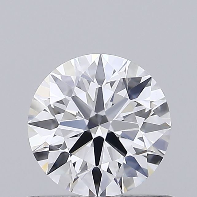 0.53 Carat Round Shaped, Ideal Cut, D Color, VVS2 Clarity, IGI Certified Lab Grown Diamond