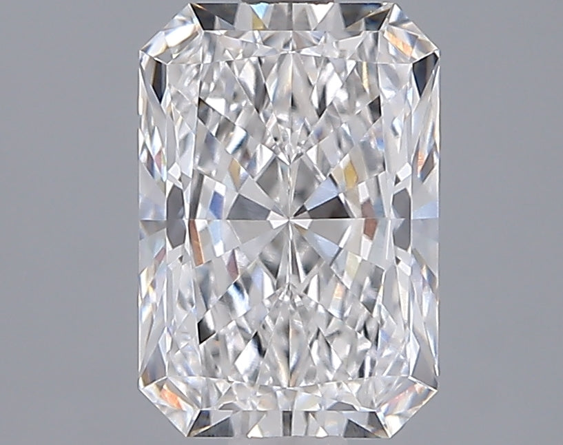 2.05 Carat Radiant Shaped, Ideal Cut, E Color, VVS1 Clarity, IGI Certified Lab Grown Diamond