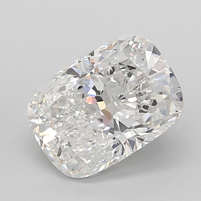 3.07 Carat Cushion Shaped, Ideal Cut, E Color, VVS2 Clarity, IGI Certified Lab Grown Diamond