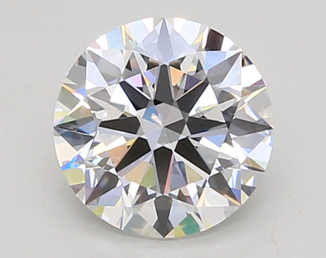 1.53 Carat Round Shaped, Ideal Cut, D Color, VVS2 Clarity, IGI Certified Lab Grown Diamond
