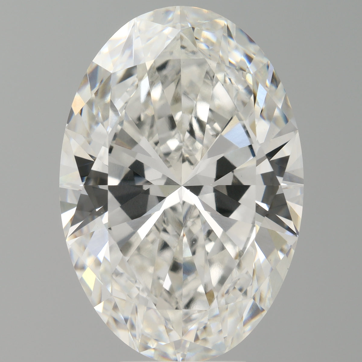 8.09 Carat Oval Shaped, Ideal Cut, E Color, VVS2 Clarity, IGI Certified Lab Grown Diamond