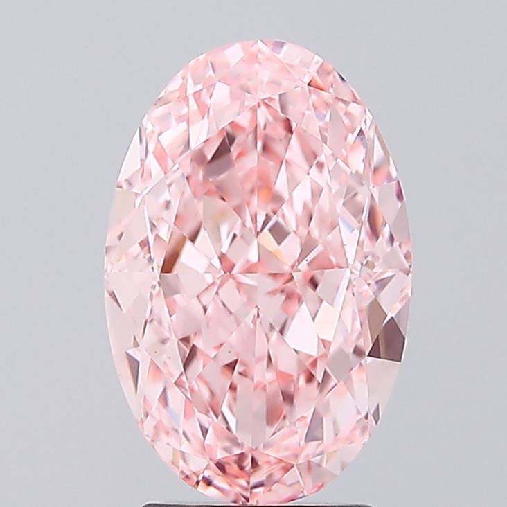 4.00 Carat Oval Shaped, Very Good Cut, VS1 Clarity, IGI Certified Lab Grown Diamond