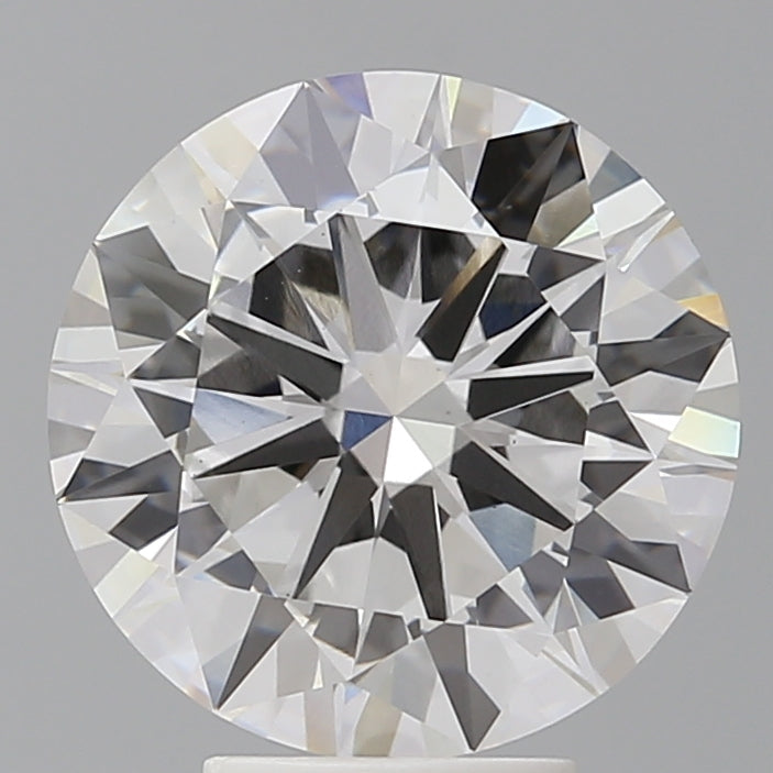 5.03 Carat Round Shaped, Excellent Cut, F Color, VS1 Clarity, IGI Certified Lab Grown Diamond