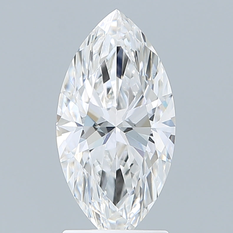 2.10 Carat Marquise Shaped, Ideal Cut, E Color, VVS2 Clarity, IGI Certified Lab Grown Diamond