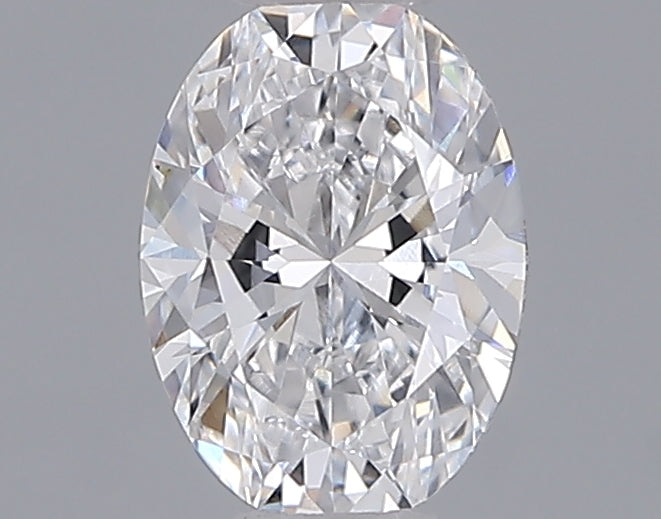 0.54 Carat Oval Shaped, Excellent Cut, D Color, VVS2 Clarity, IGI Certified Lab Grown Diamond