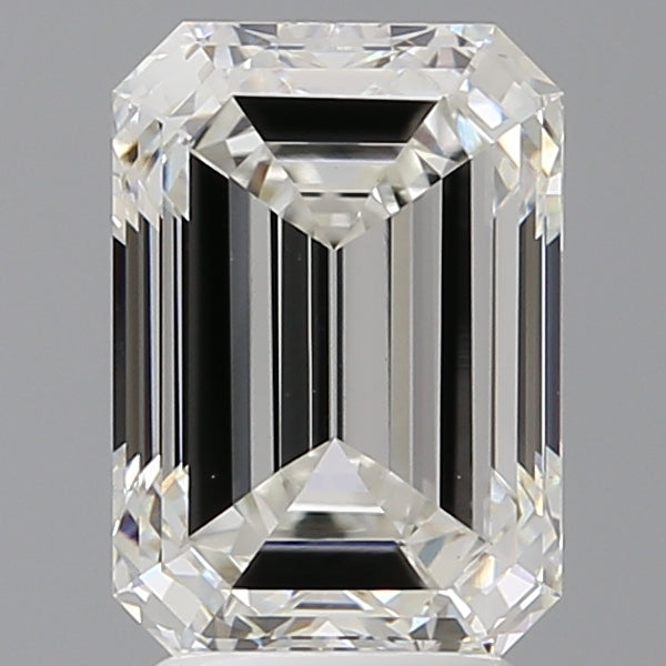 3.53 Carat Emerald Shaped, Ideal Cut, F Color, VS1 Clarity, IGI Certified Lab Grown Diamond