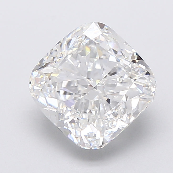 3.00 Carat Cushion Shaped, Very Good Cut, E Color, VVS2 Clarity, IGI Certified Lab Grown Diamond