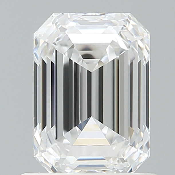 1.15 Carat Emerald Shaped, Ideal Cut, D Color, VVS2 Clarity, IGI Certified Lab Grown Diamond