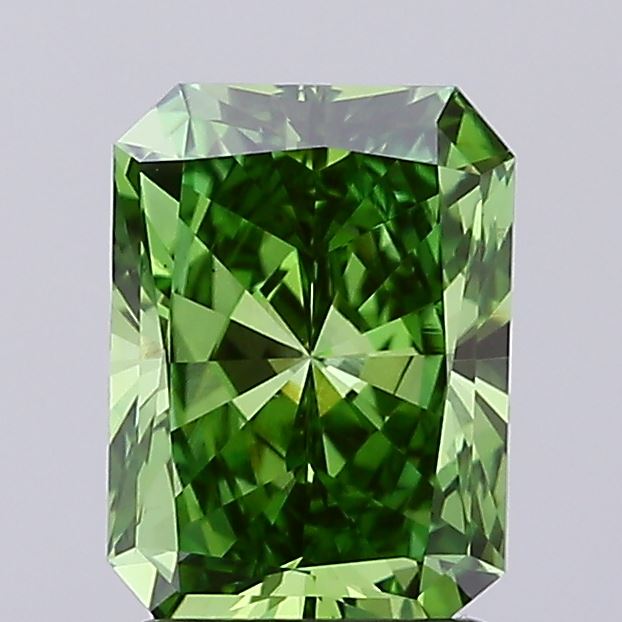 2.01 Carat Radiant Shaped, Excellent Cut, VS1 Clarity, IGI Certified Lab Grown Diamond