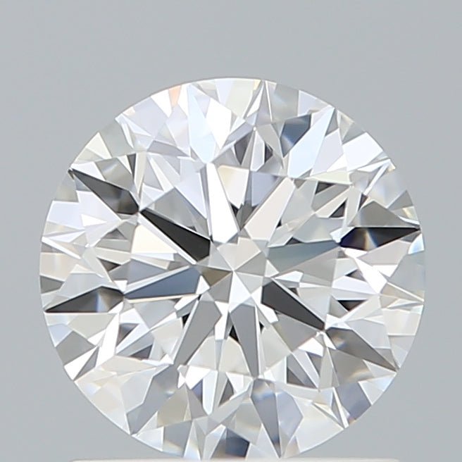 1.28 Carat Round Shaped, Excellent Cut, D Color, VVS2 Clarity, IGI Certified Lab Grown Diamond