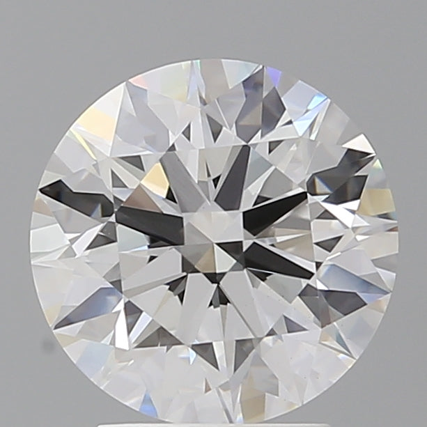 3.09 Carat Round Shaped, Ideal Cut, E Color, VVS2 Clarity, IGI Certified Lab Grown Diamond