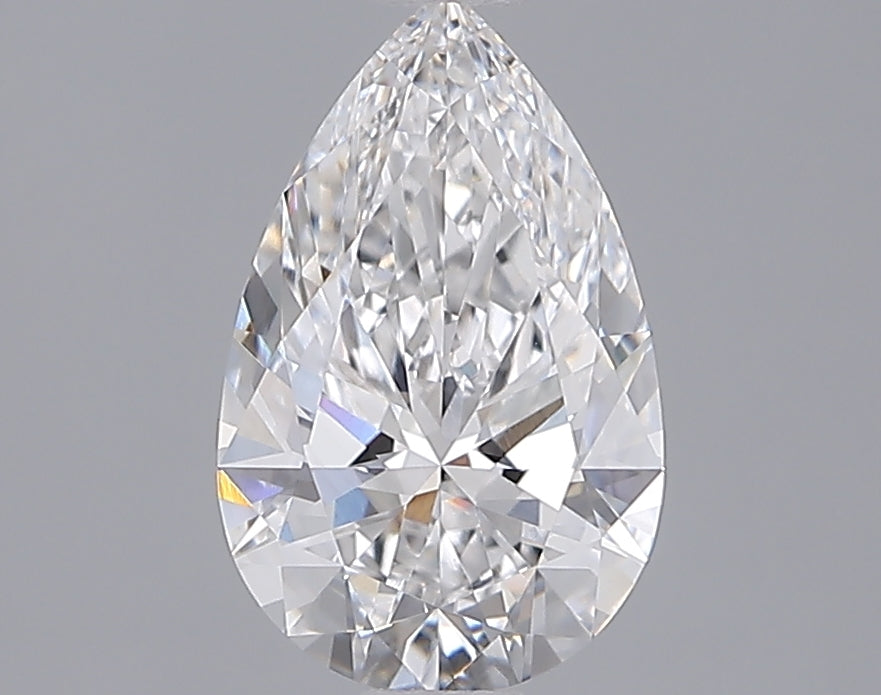 1.53 Carat Pear Shaped, Ideal Cut, D Color, VVS2 Clarity, IGI Certified Lab Grown Diamond