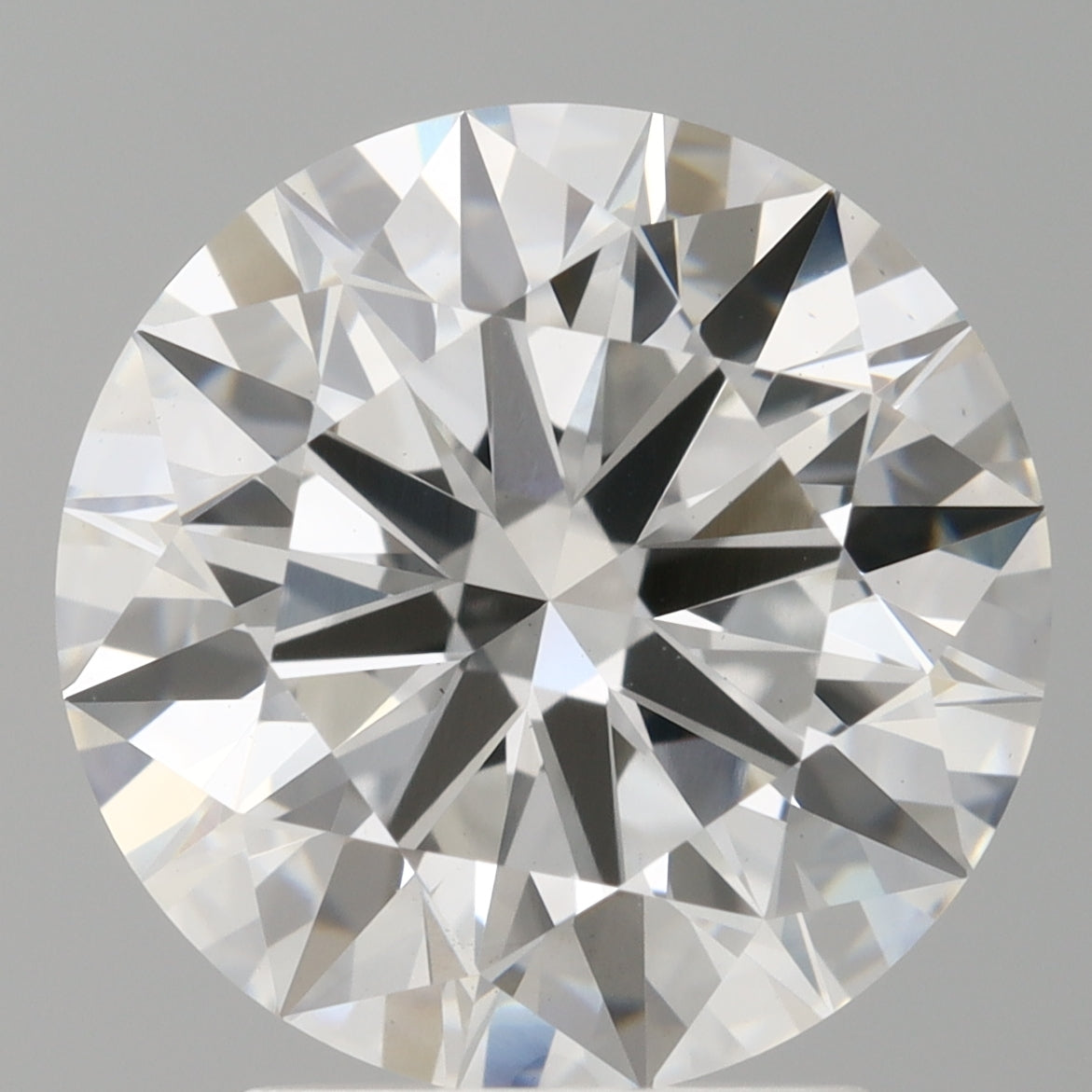 3.10 Carat Round Shaped, Ideal Cut, E Color, VS1 Clarity, IGI Certified Lab Grown Diamond
